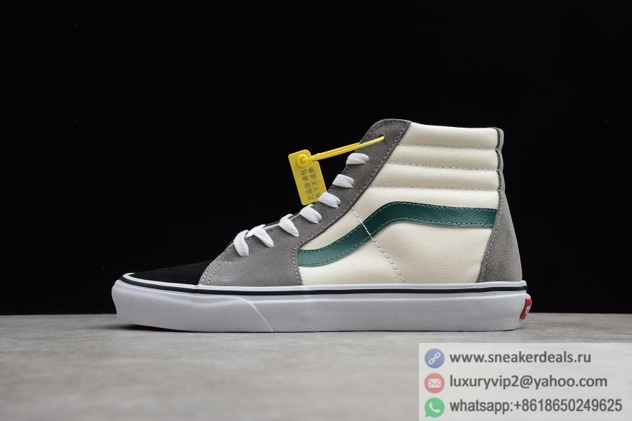 Vans SK8-Hi Alien Ghosts White+Green VN0A4BV61IB Unisex Skate Shoes